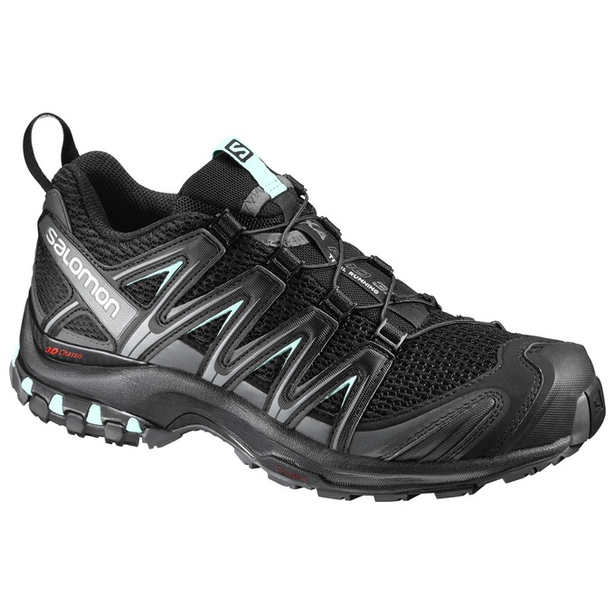 Salomon XA PRO 3D W Zapatillas Trail Running Mujer - Negras - Colombia (13579-BXQS)